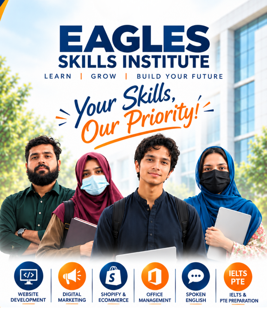 Students learning